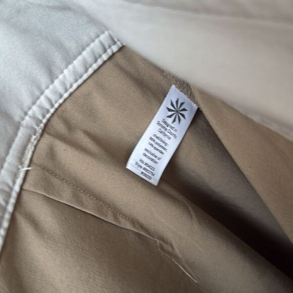 Athleta Whatever Pleated Khaki Skort - Picture 7 of 9